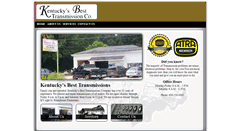 Desktop Screenshot of kybesttransmissions.com